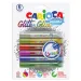 Set decorativo classico con glitter da 6 pezzi