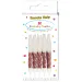 Set di 10 candele di compleanno ritorte