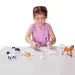 Set di 10 figure di animali da fattoria in contenitore di legno - Melissa &amp; Doug