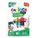 Set di 10 stick di tempera per tessuti colorati - Carioca