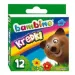 Set di 12 pastelli a cera colorati Bambino