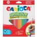 Set di 24 matite colorate a forma di triangolo SuperColor - Carioca