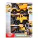 Set di 3 macchine da lavoro Volvo - Dickie Toys