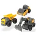 Set di 3 macchine da lavoro Volvo in due varianti - Dickie Toys