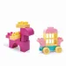 Set di 50 blocchi da costruzione pastello per bambini - Wader