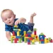 Set di 50 cubi di legno con scatola selezionatrice di forme - Woodyland