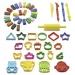 Set di 50 paste modellabili colorate con accessori - Carioca
