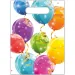 Set di 6 borse da festa con palloncini scintillanti