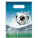 Set di 6 borse regalo a tema calcio