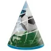 Set di 6 cappelli da festa di compleanno a tema calcio