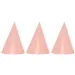 Set di 6 cappelli da festa rosa