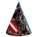 Set di 6 cappelli di carta Star Wars per festa