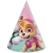 Set di 6 cappelli di carta per festa di Skye ed Everest di Paw Patrol