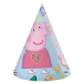 Set di 6 cappellini da festa di Peppa Pig