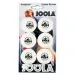 Set di 6 palline da ping pong bianche Joola Unico