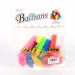 Set di 6 palloncini gonfiabili colorati con pompetta