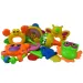 Set di 7 sonagli e dentaruoli a forma di animali