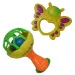 Set di 7 sonagli e dentaruoli a forma di animali