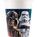 Set di 8 bicchieri di carta Star Wars da 200 ml