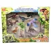 Set di 8 giocattoli di dinosauri con accessori