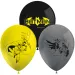 Set di 8 palloncini con motivo Batman