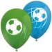 Set di 8 palloncini con motivo di calcio