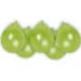 Set di 8 palloncini in lattice verde