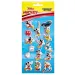 Set di adesivi 3D di Topolino su foglio 10x22 cm.