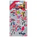 Set di adesivi Transformers su foglio da 8x12 cm, 5 pezzi