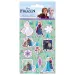 Set di adesivi autoadesivi Frozen su foglio da 8x12 cm, 5 pezzi