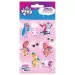 Set di adesivi autoadesivi My Little Pony su foglio da 8x12 cm, 5 pezzi