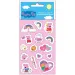 Set di adesivi di Peppa Pig e amici 8x12cm 5 fogli