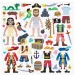 Set di adesivi gonfiabili pirata - Melissa &amp; Doug