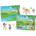 Set di adesivi riutilizzabili del castello della principessa - Melissa &amp; Doug