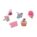 Set di anelli dolci in diverse varianti in una scatola a forma di diamante 1 pezzo