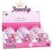 Set di anelli dolci in diverse varianti in una scatola a forma di diamante 1 pezzo