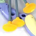 Set di arco verde pastello e lilla con frecce a ventosa 83 cm
