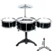 Set di batteria Jazz con supporto 4 pezzi