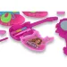 Set di bellezza con scarpe, trucco e accessori per parrucchiere in borsa