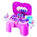 Set di bellezza con sgabello portatile - Woodyland