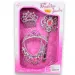 Set di bellezza da principessa con tiara, collana e bacchetta magica