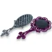 Set di bellezza da principessa con tiara e bacchetta magica