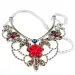 Set di bellezza da principessa con tiara e collana