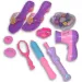 Set di bellezza rosa da 9 pezzi con scarpe, orologio e accessori