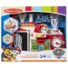 Set di camion dei pompieri di Marshall della Paw Patrol in legno con accessori - Melissa &amp; Doug
