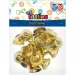 Set di campane doro 20mm 18 pezzi