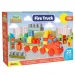 Set di costruzioni camion dei pompieri 22 pezzi