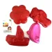 Set di formine per sabbia Disney Cars e Minnie Mouse 4 pezzi