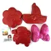 Set di formine per sabbia Disney Cars e Minnie Mouse 4 pezzi