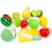 Set di frutta affettabile con tagliere